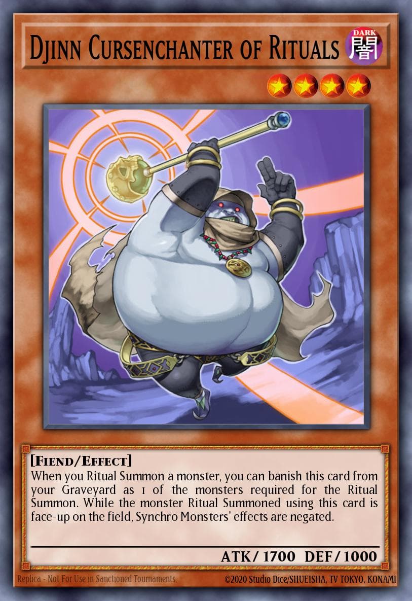 Djinn Cursenchanter of Rituals The Secret Forces card