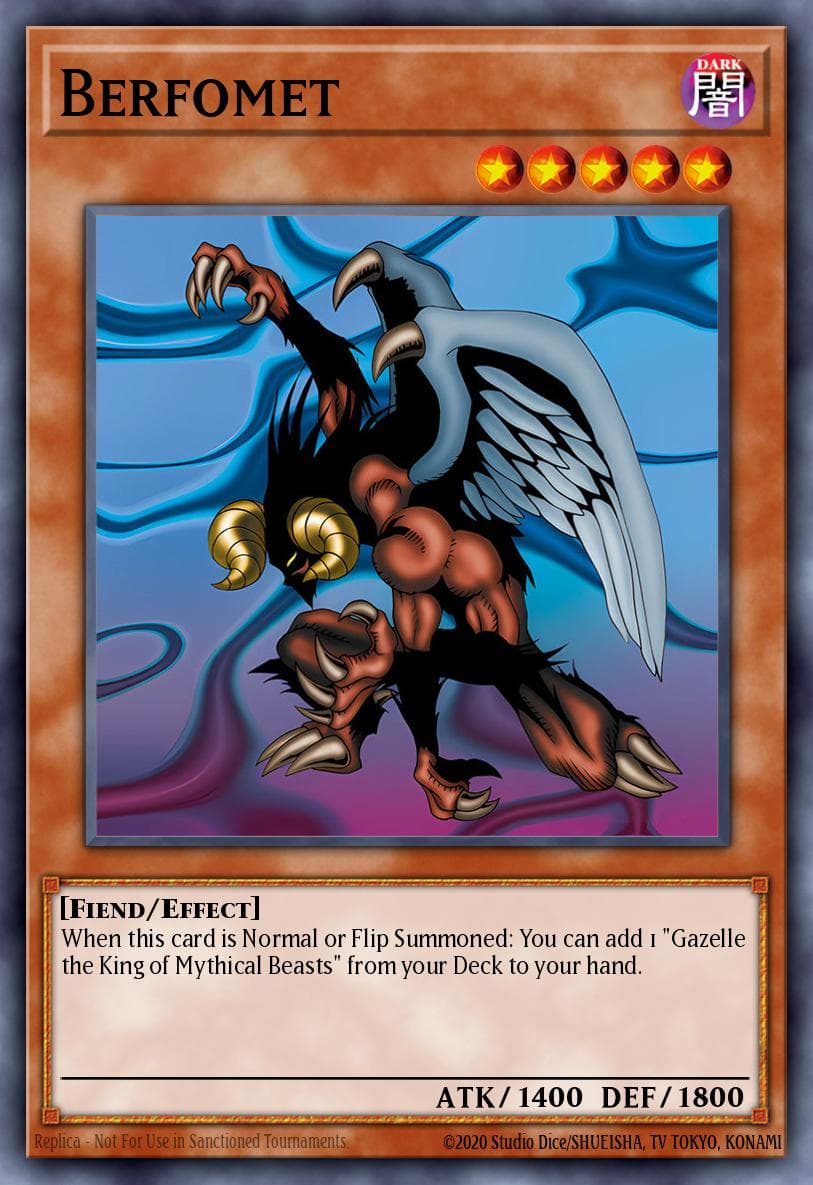 Berfomet Speed Duel: Battle City Box card