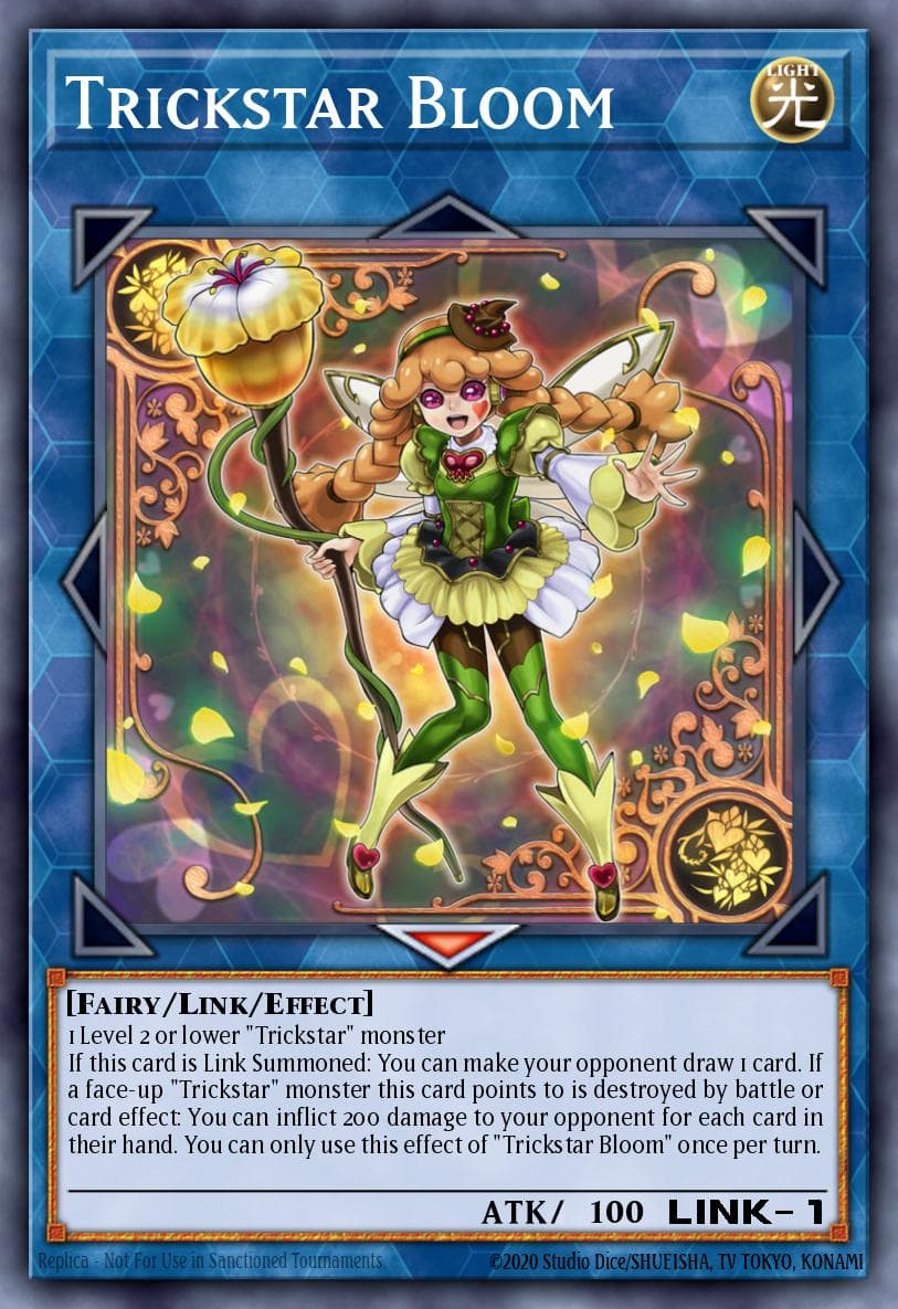 Trickstar Bloom Flames of Destruction Special Edition card