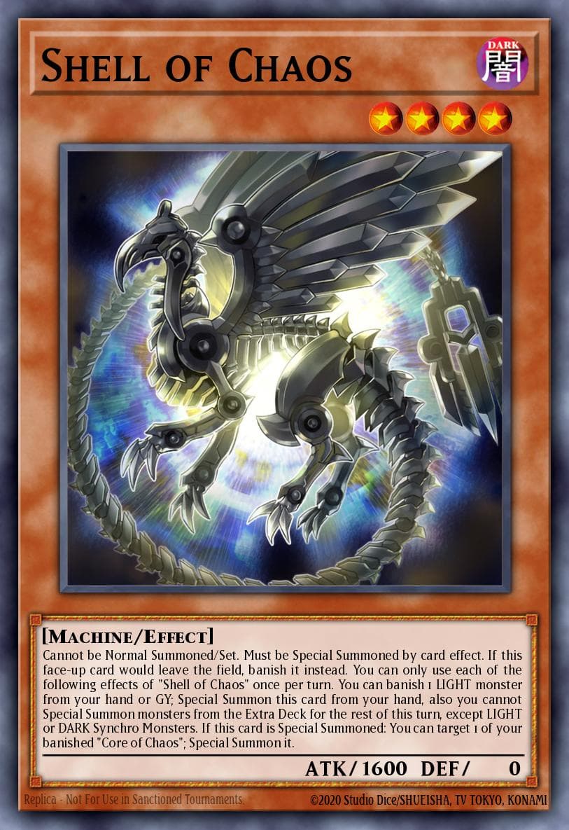 Shell of Chaos 25th Anniversary Tin: Dueling Mirrors card