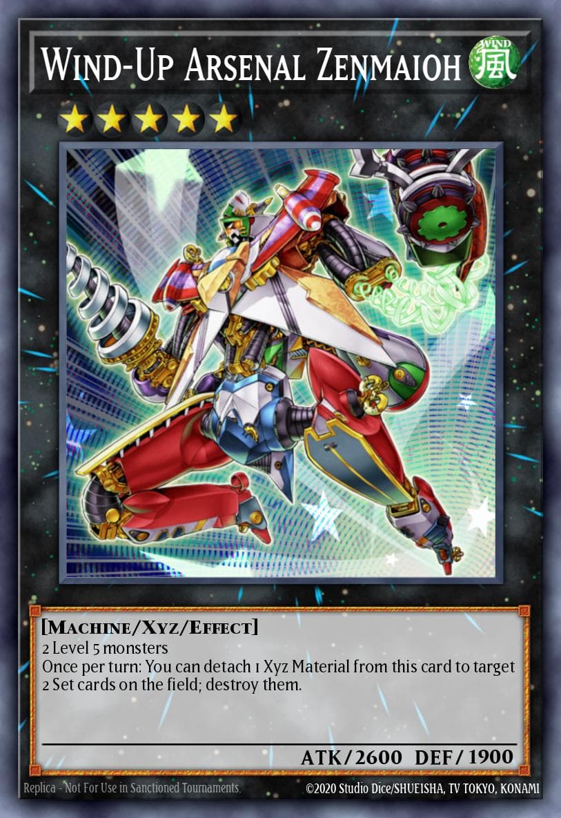 Wind-Up Arsenal Zenmaioh Brothers of Legend card