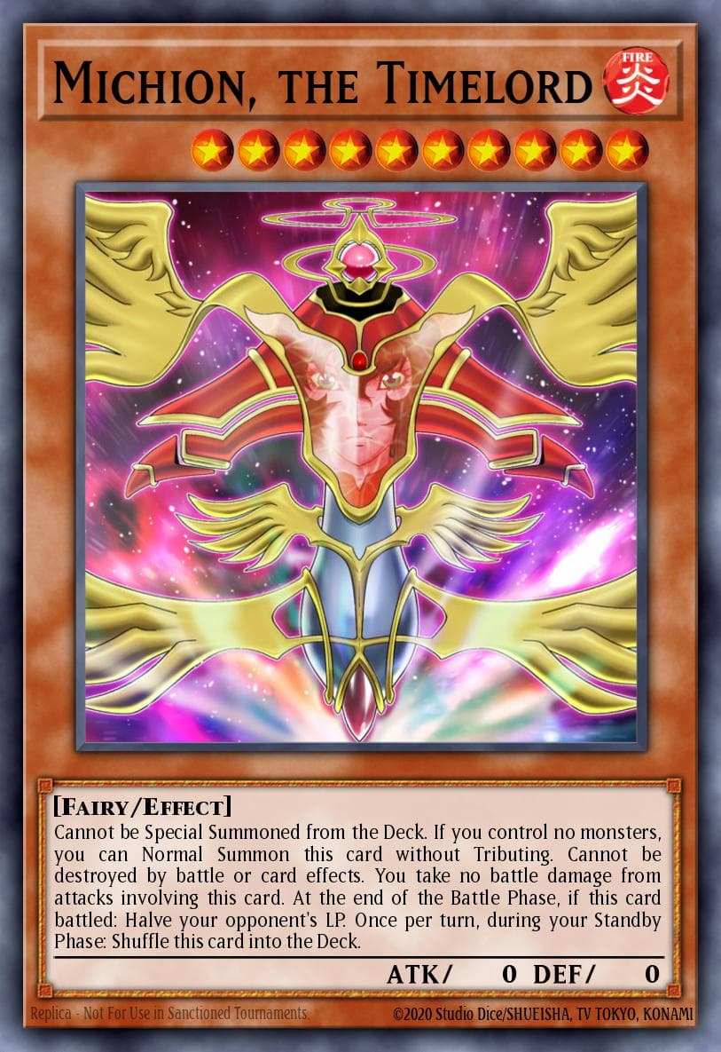 Michion, the Timelord Battles of Legend: Relentless Revenge card