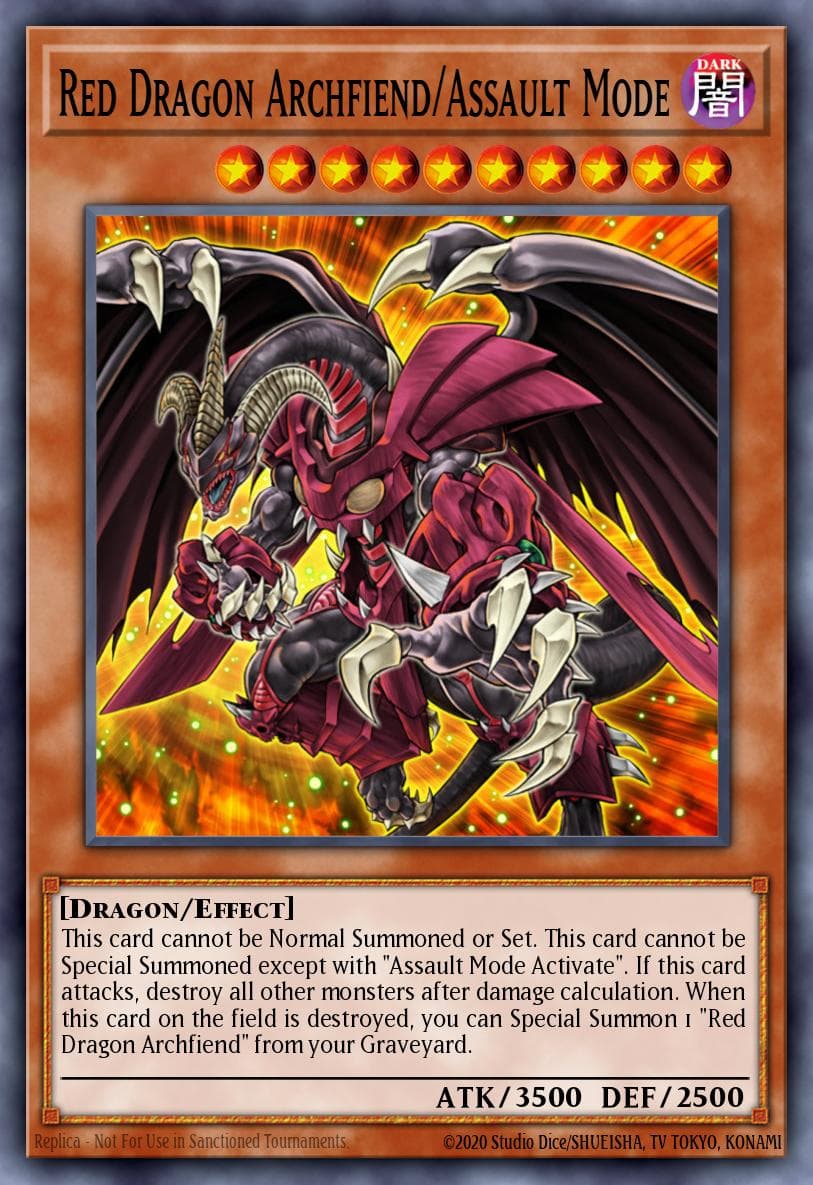 Red Dragon Archfiend/Assault Mode OTS Tournament Pack 10 (POR) card