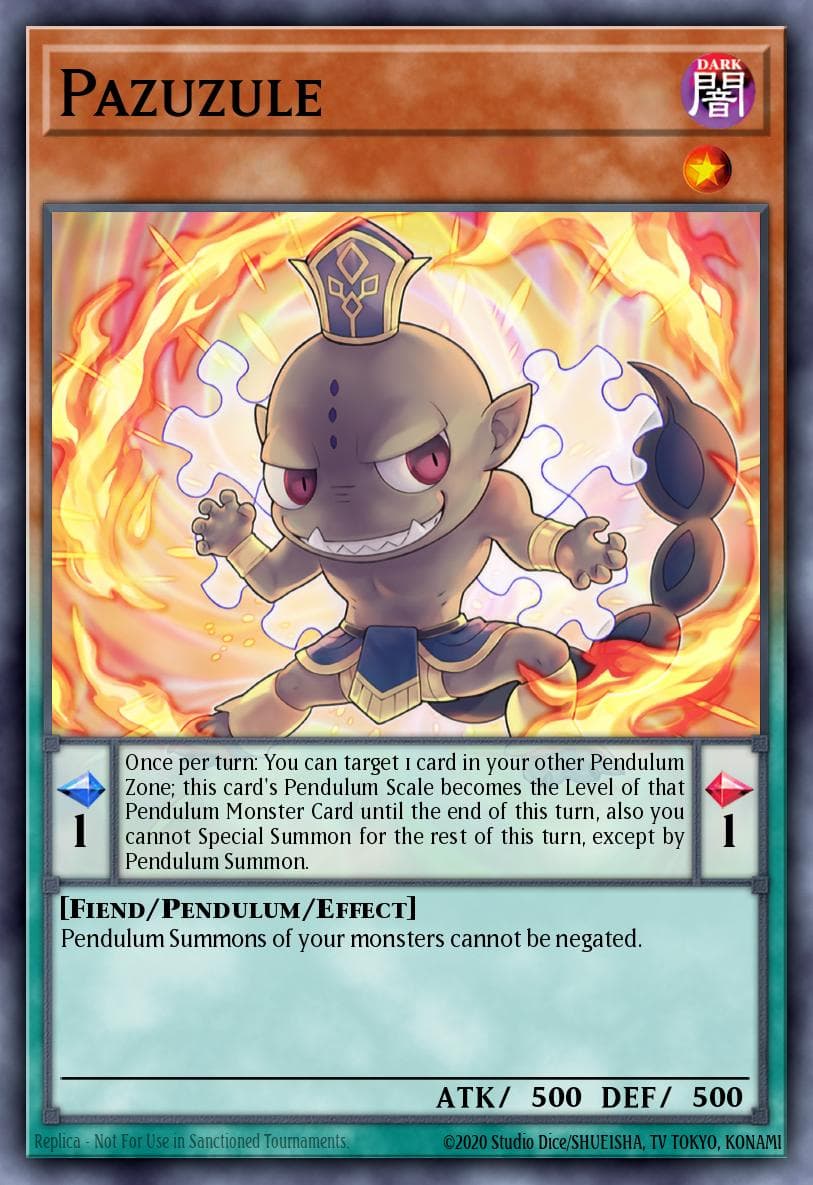 Pazuzule 2022 Tin of the Pharaoh's Gods card