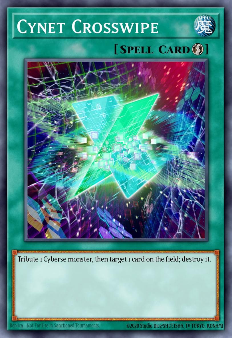 Cynet Crosswipe Burst of Destiny card