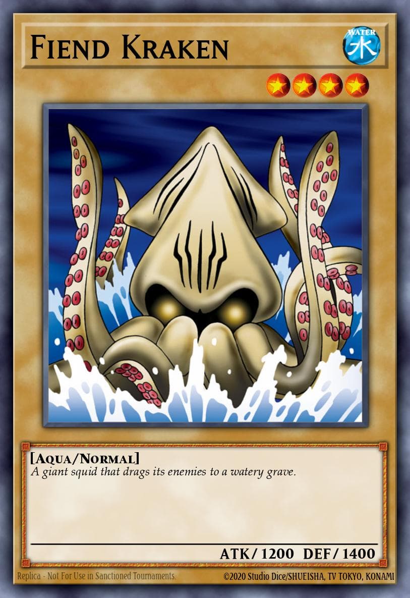 Fiend Kraken Speed Duel: Streets of Battle City card