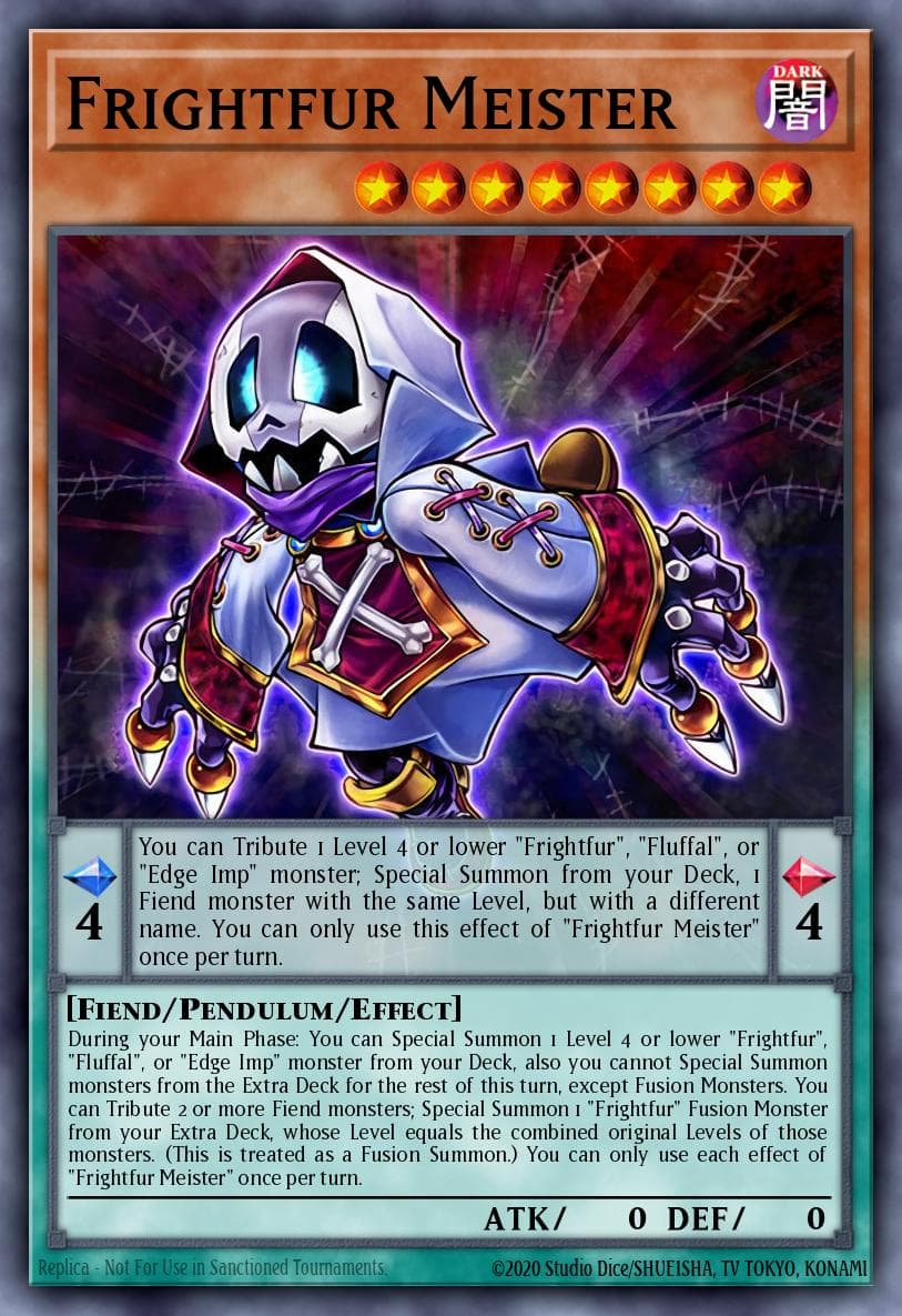 Frightfur Meister Toon Chaos card
