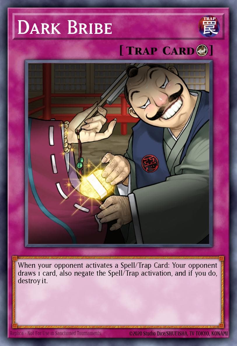 Dark Bribe Gates of the Underworld Structure Deck card