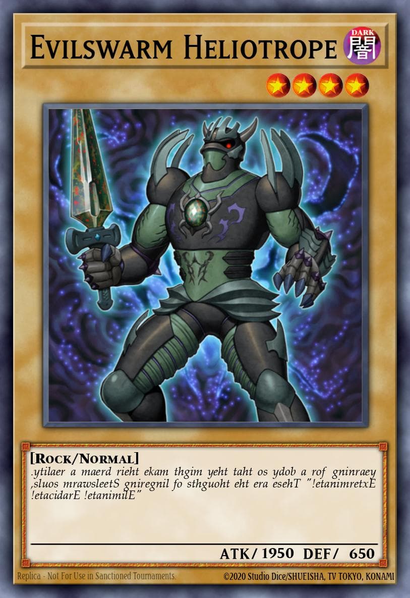 Evilswarm Heliotrope War of the Giants Reinforcements card