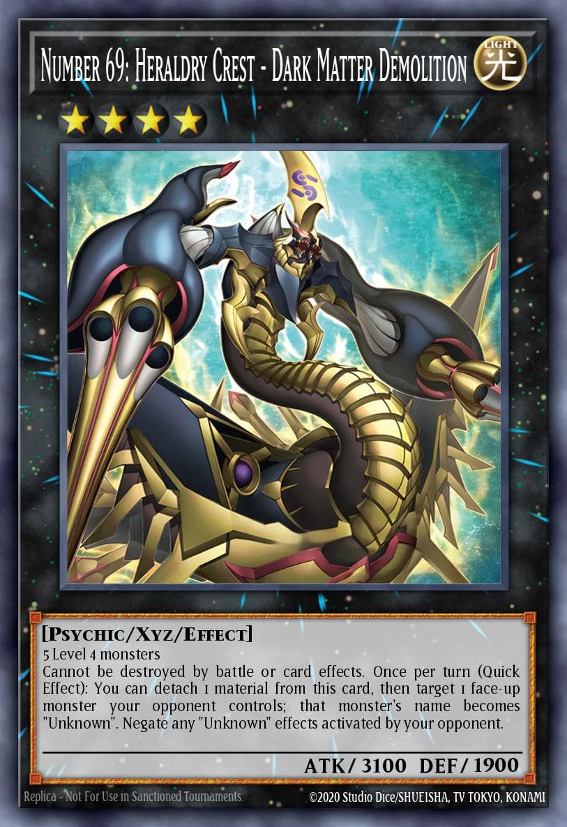 Number 69: Heraldry Crest - Dark Matter Demolition Alliance Insight card