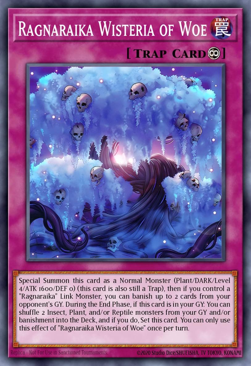 Ragnaraika Wisteria of Woe Rage of the Abyss card