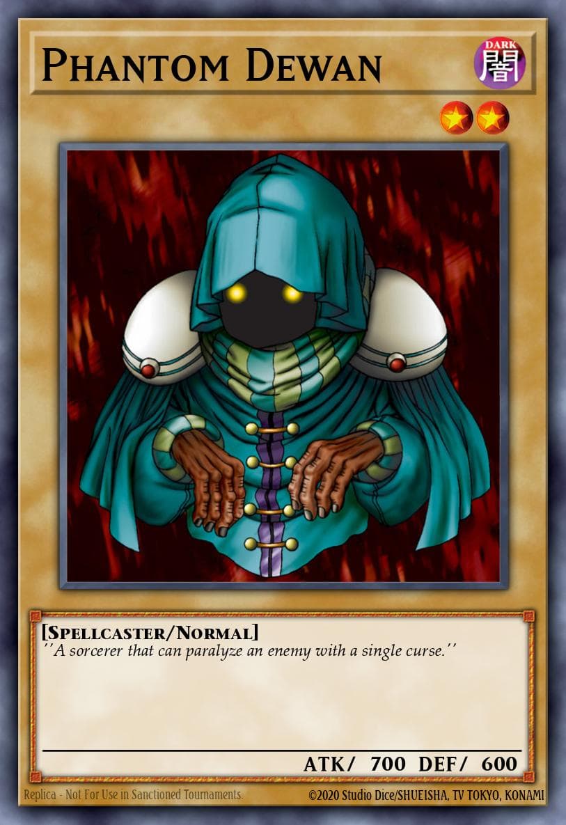 Phantom Dewan 游戏王 card