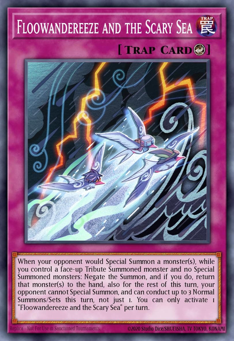 Floowandereeze and the Scary Sea Burst of Destiny card