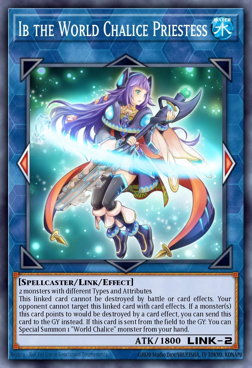 Ib the World Chalice Priestess Code of the Duelist Special Edition card
