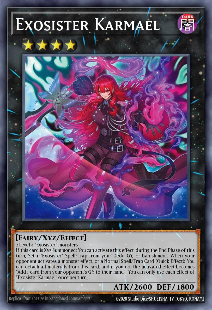 Exosister Karmael Burst Protocol card