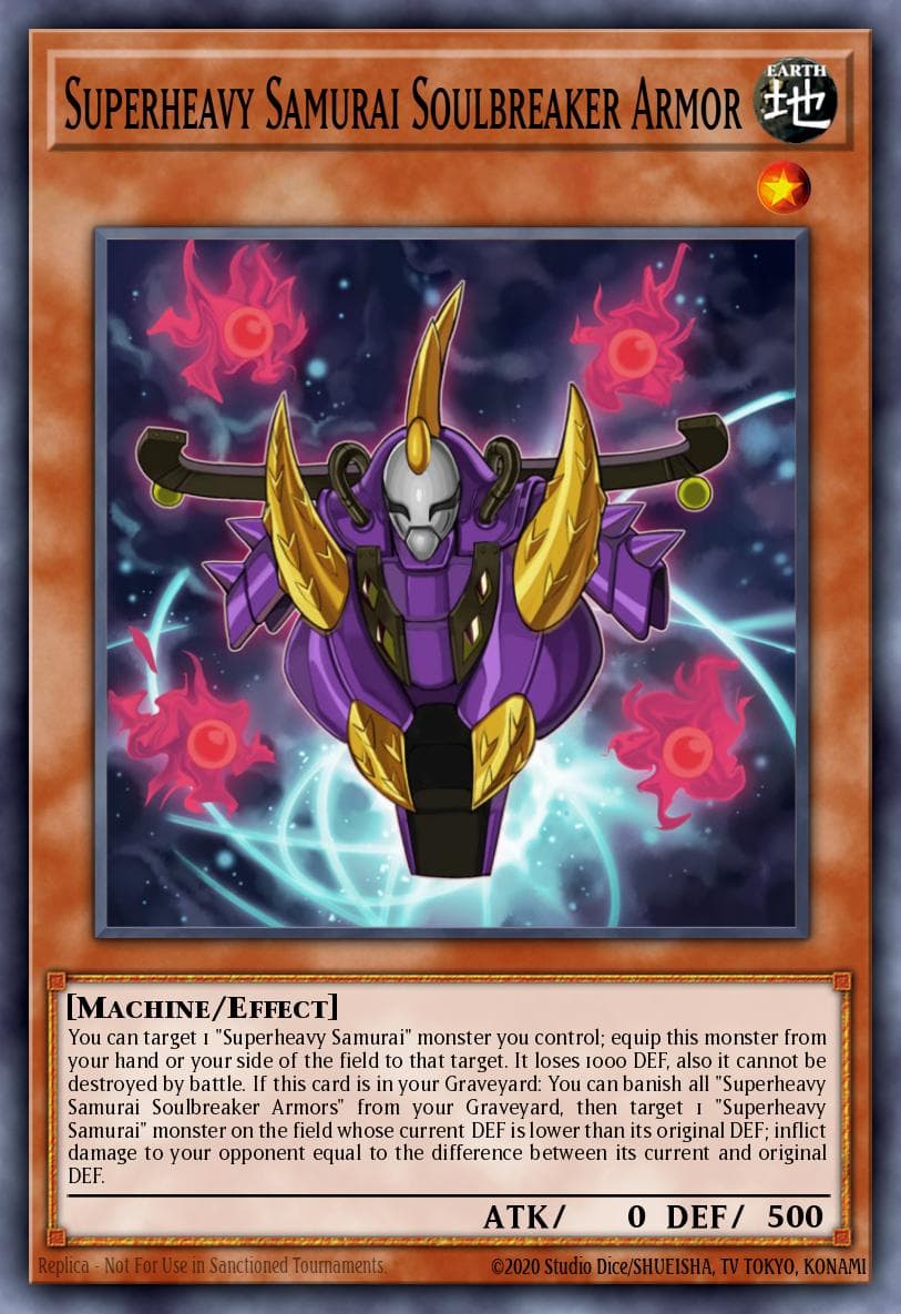 Superheavy Samurai Soulbreaker Armor 2015 Mega-Tin Mega Pack card