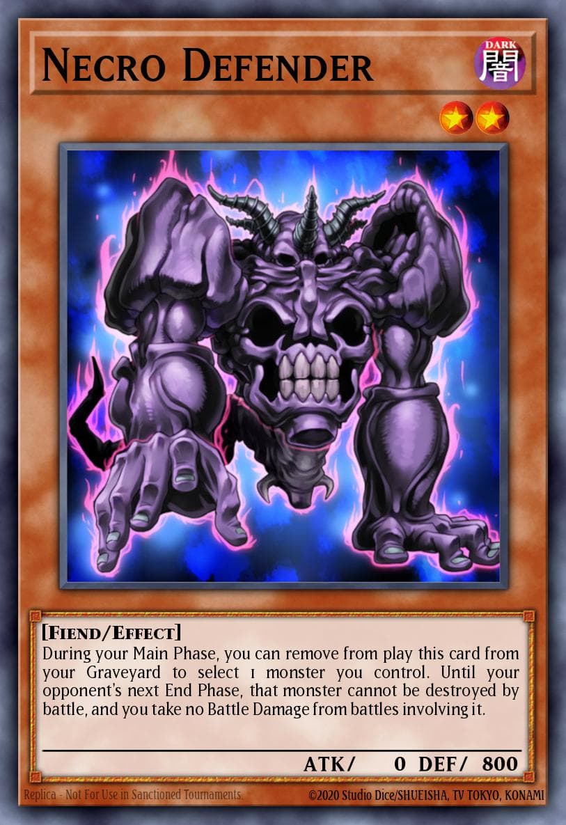 Necro Defender Extreme Victory Sneak Peek Participation Card card