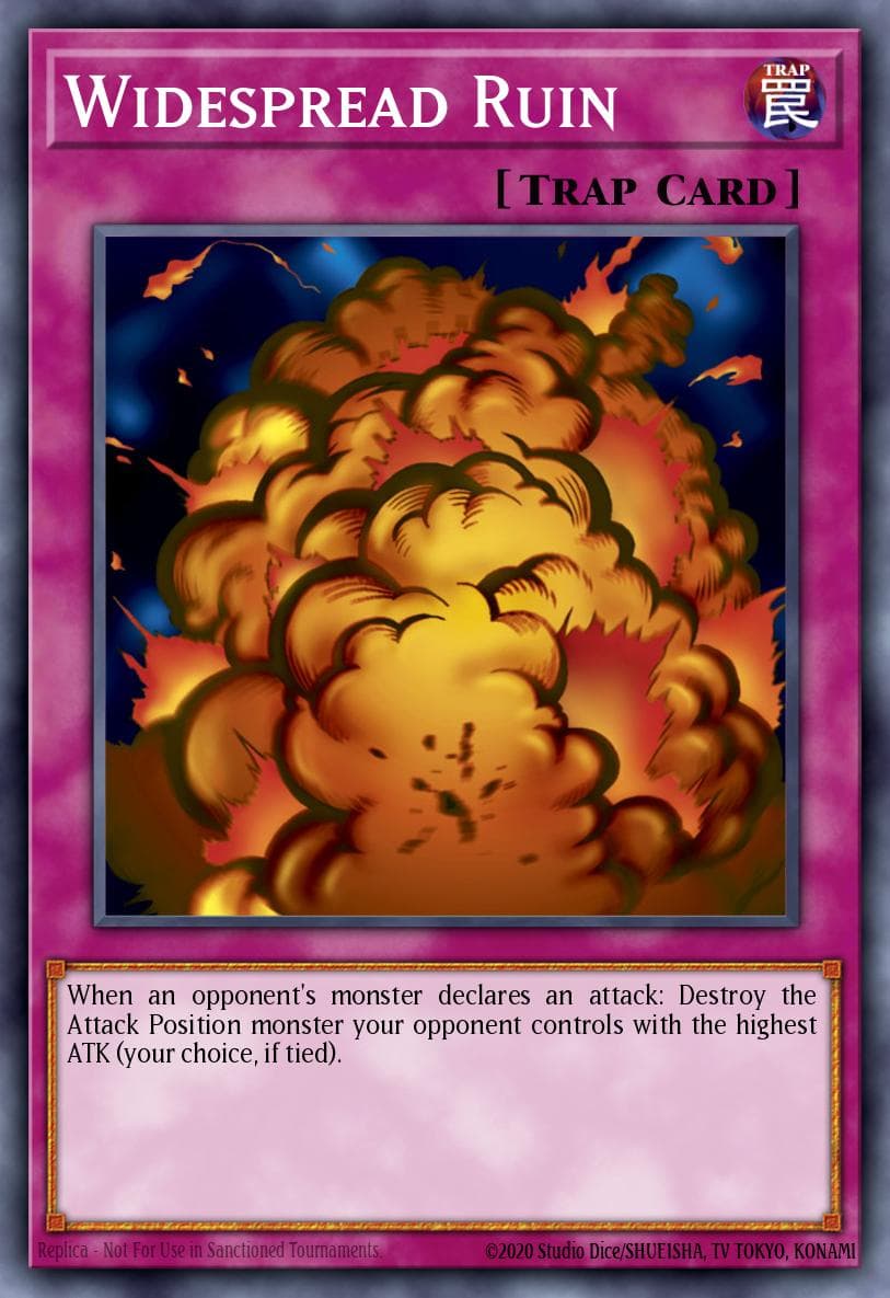 Widespread Ruin Speed Duel: Battle City Box card