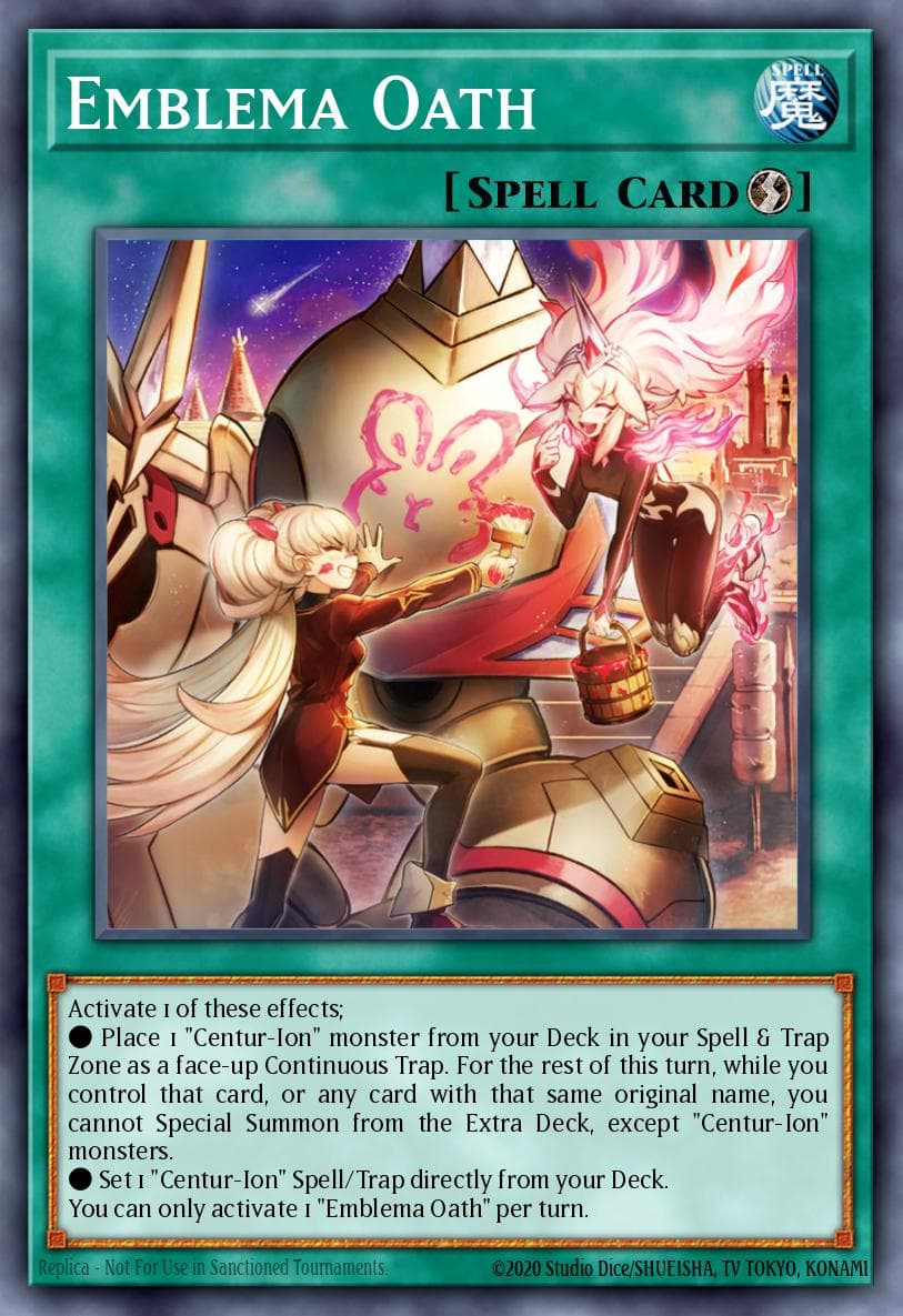 Emblema Oath 25th Anniversary Tin: Dueling Mirrors card