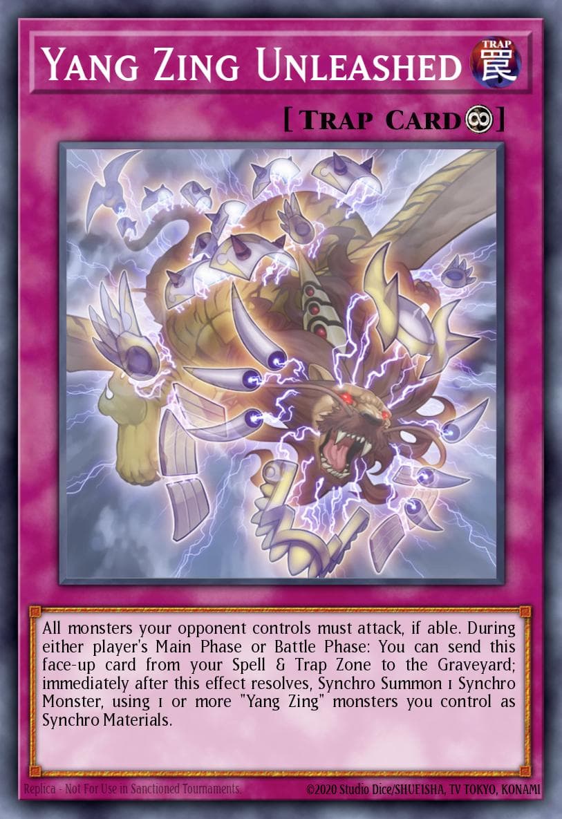 Yang Zing Unleashed 2015 Mega-Tin Mega Pack card