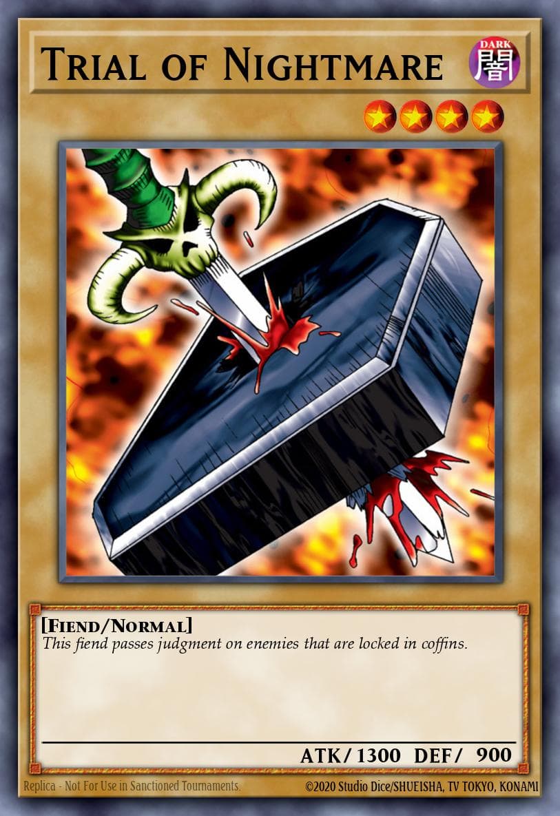 Trial of Nightmare Magic Ruler card