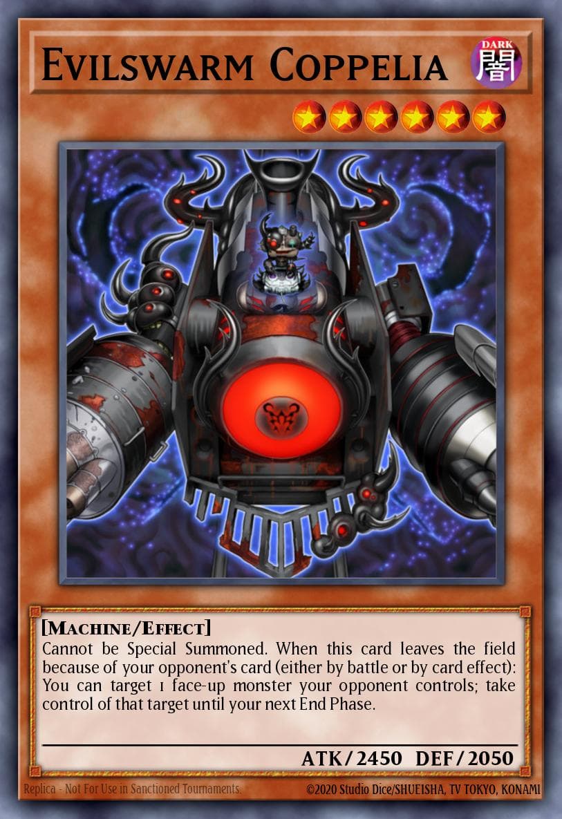 Evilswarm Coppelia Duel Terminal 7b card