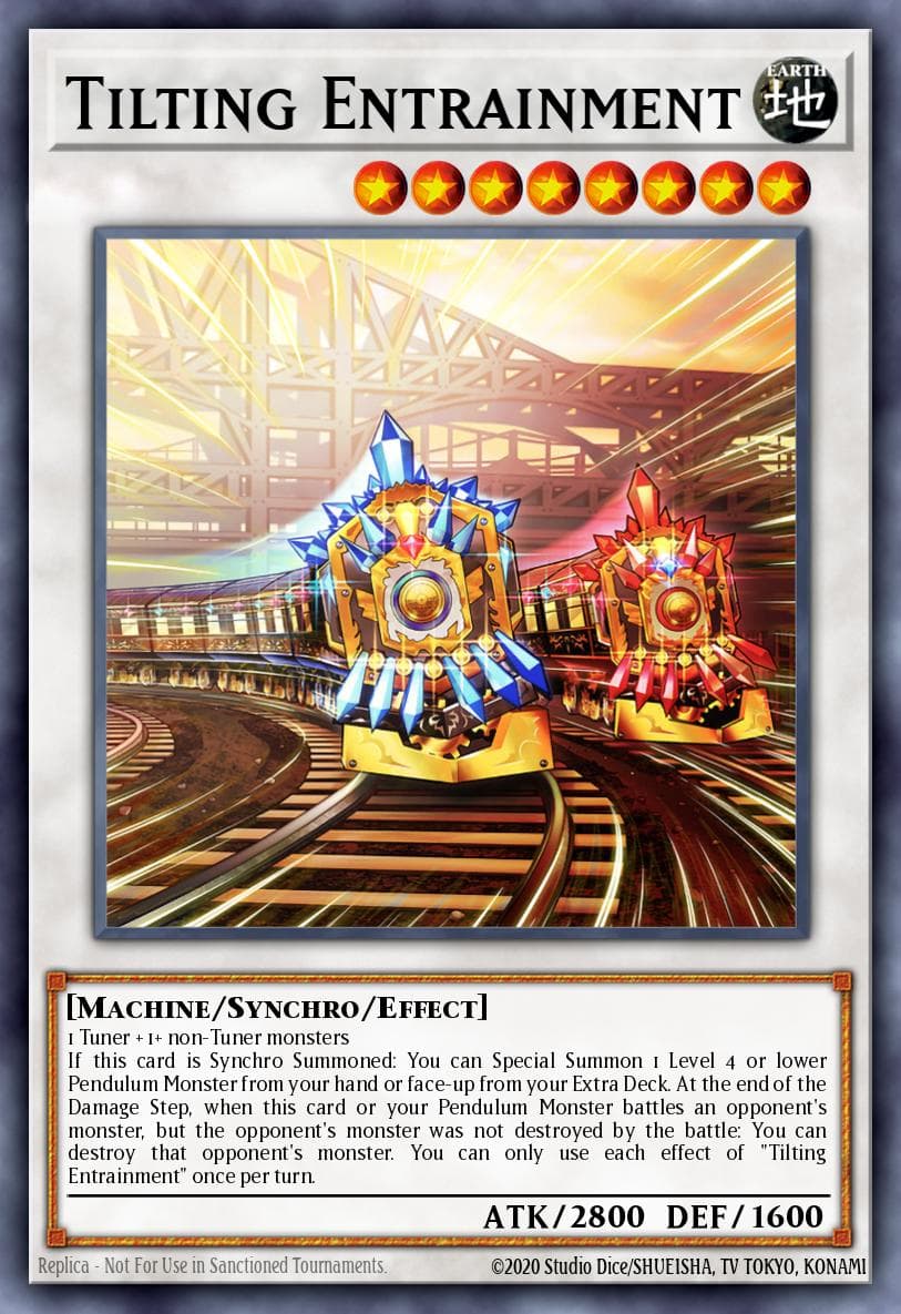 Tilting Entrainment Darkwing Blast card