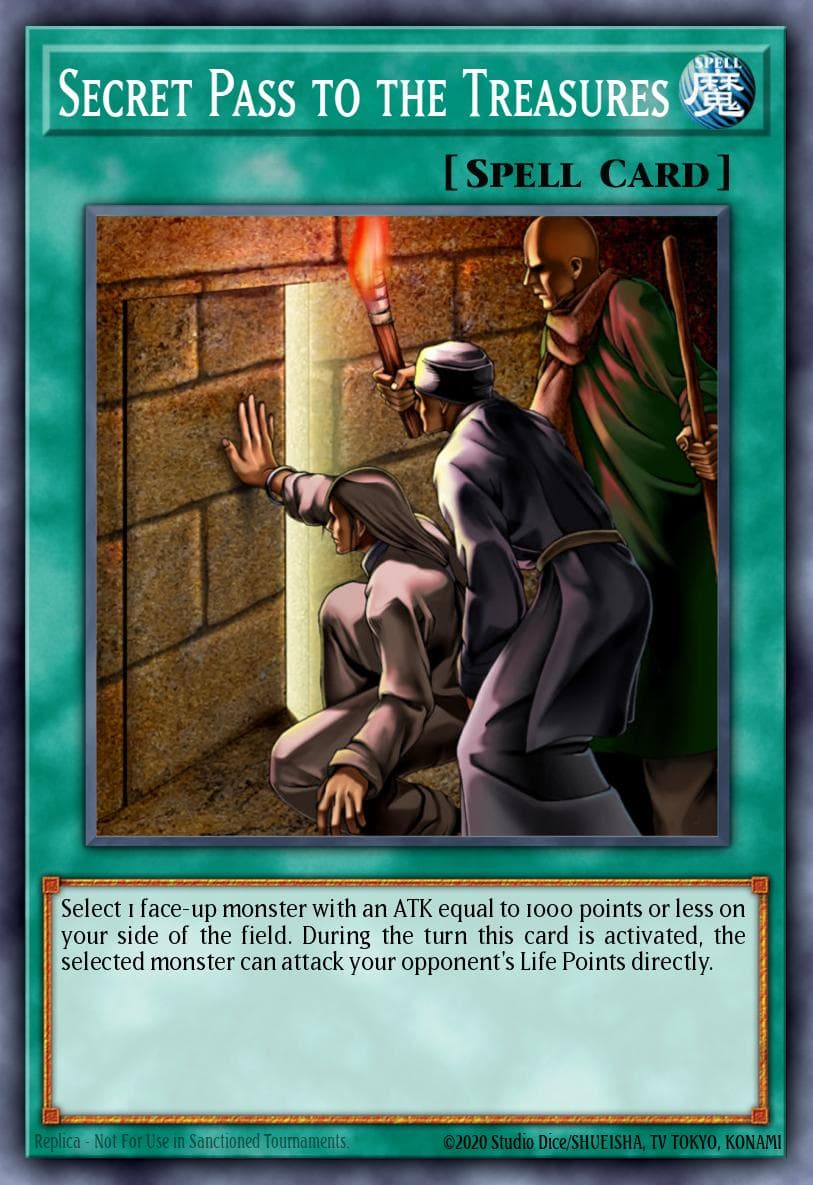 Secret Pass to the Treasures Dark Beginning 2 card