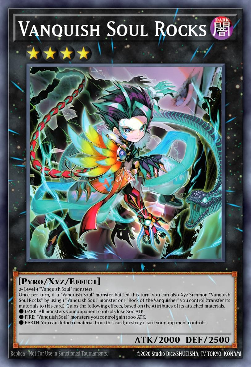 Vanquish Soul Rocks Duelist's Advance card