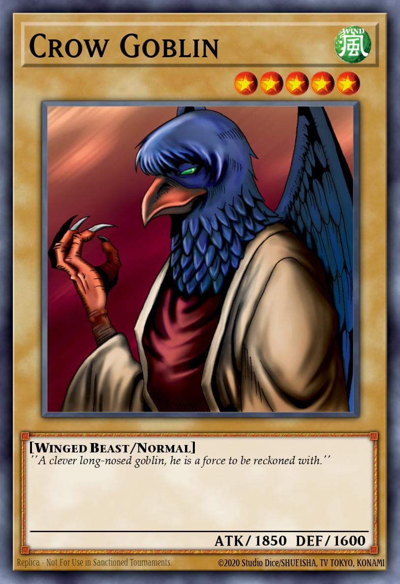 Crow Goblin 游戏王 card
