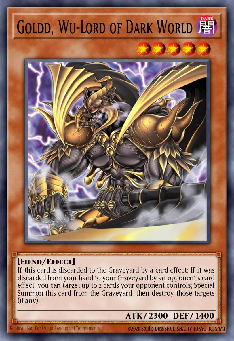 Goldd, Wu-Lord of Dark World Dark Revelation Volume 4 card