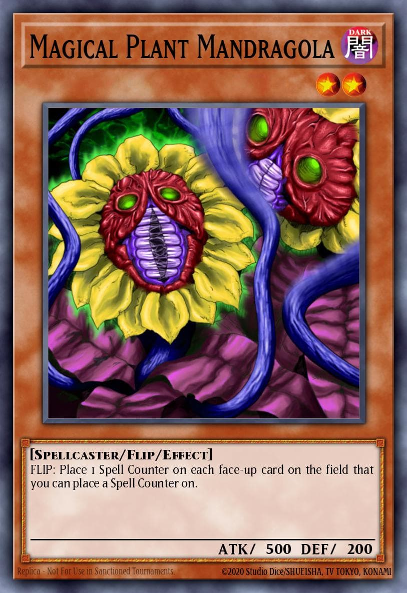Magical Plant Mandragola Spellcaster's Command Structure Deck: Special Edition card