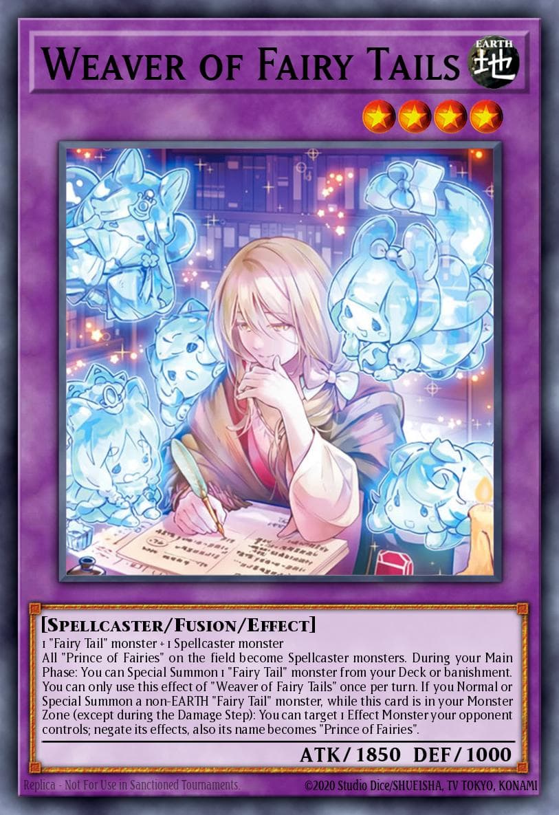 Weaver of Fairy Tails Blazing Dominion card