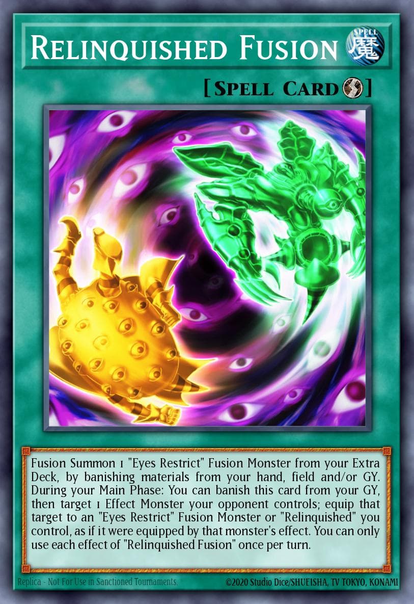 Relinquished Fusion Legendary Duelists: Ancient Millennium card