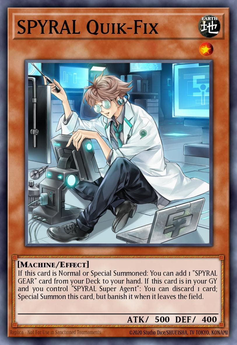 SPYRAL Quik-Fix OTS Tournament Pack 5 card