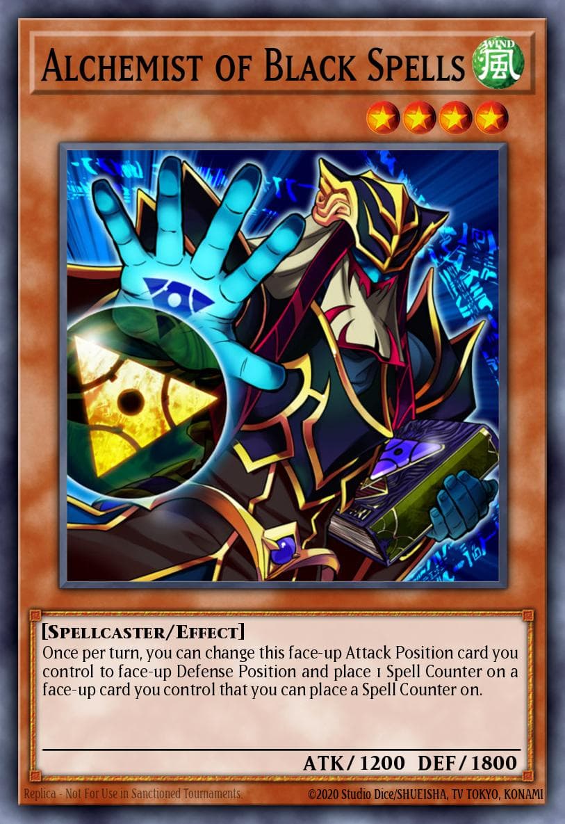 Alchemist of Black Spells Absolute Powerforce: Special Edition card