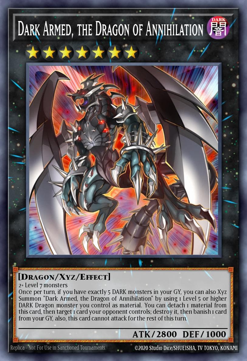 Dark Armed, the Dragon of Annihilation Battles of Legend: Chapter 1 card