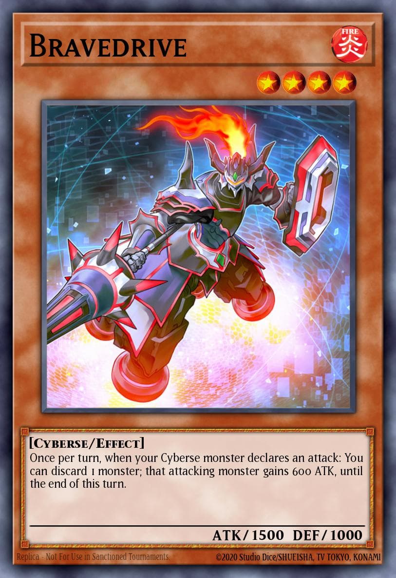 Bravedrive Burst of Destiny card