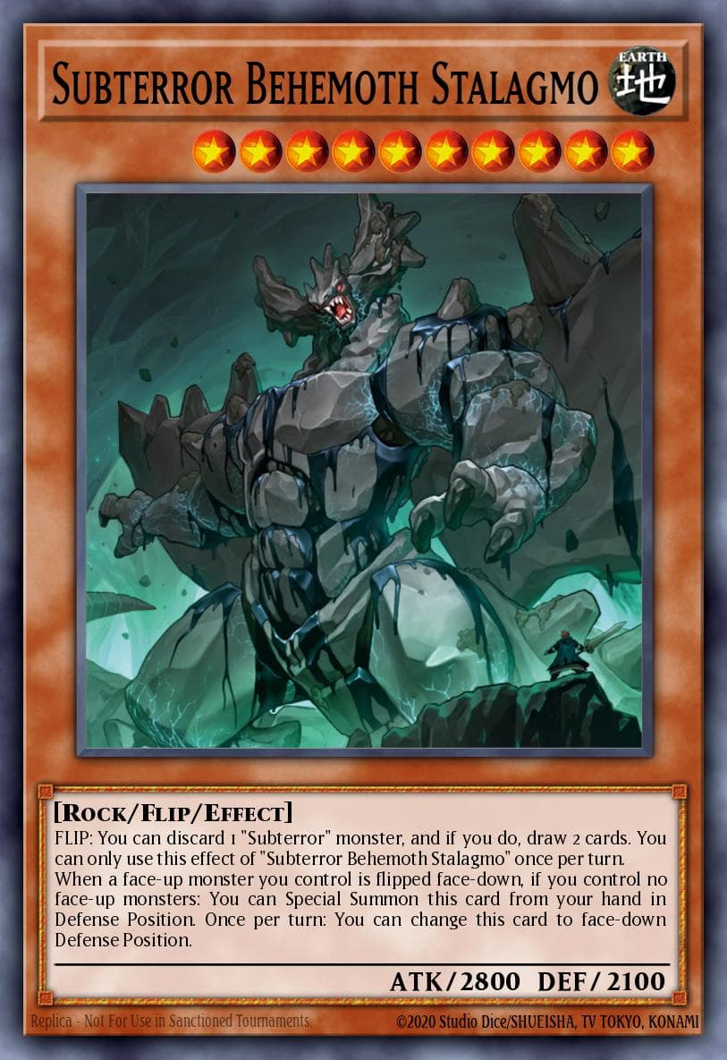 Subterror Behemoth Stalagmo The Dark Illusion: Special Edition card