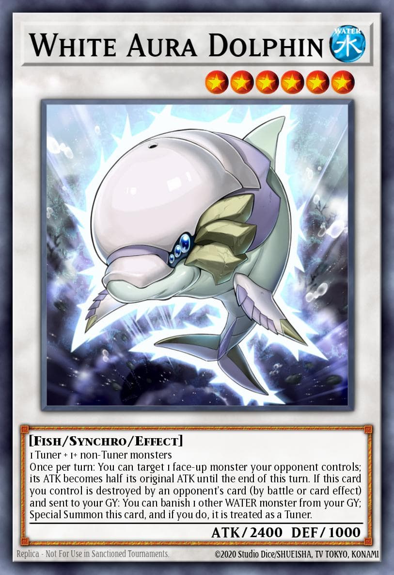 White Aura Dolphin Battles of Legend: Chapter 1 card