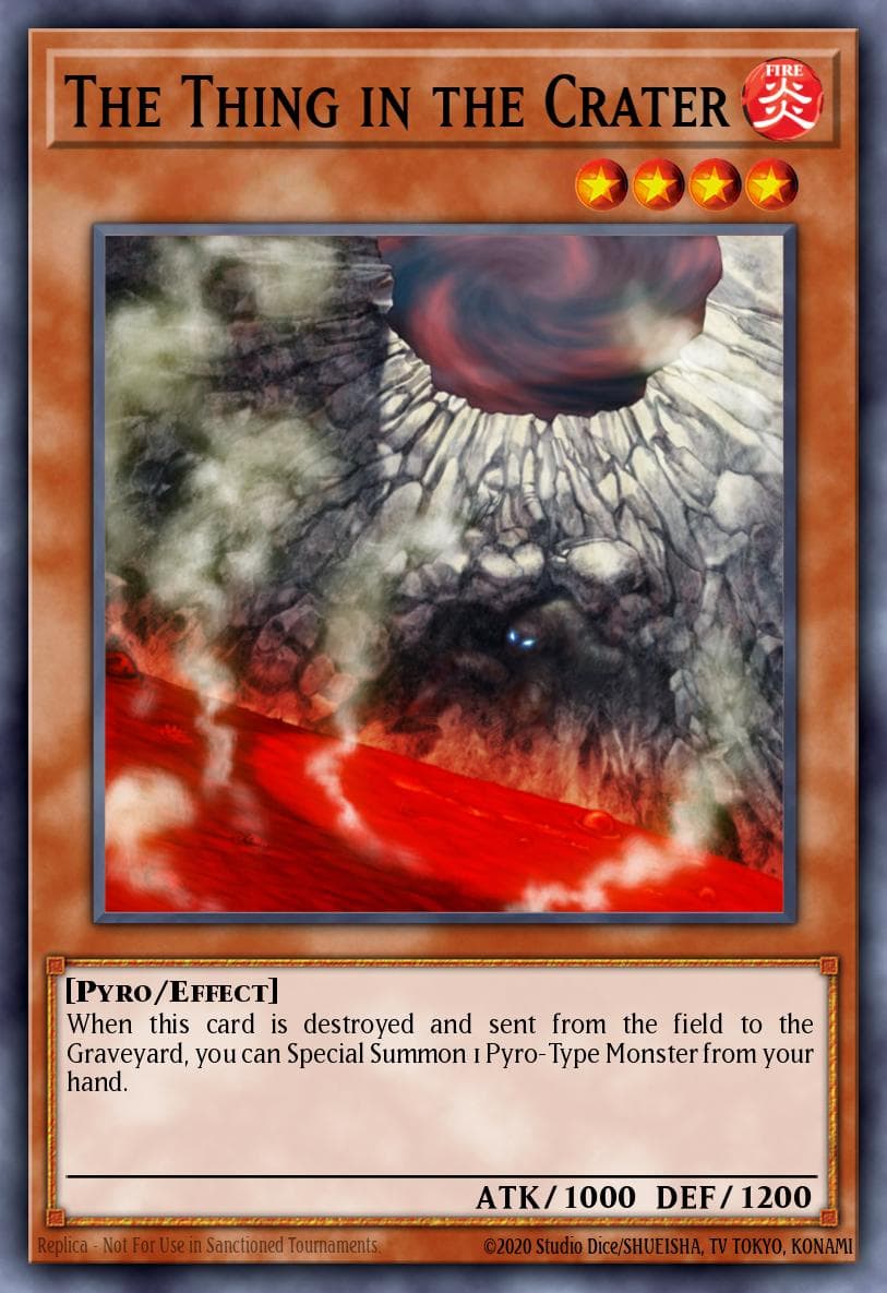 The Thing in the Crater Dark Revelation Volume 2 card