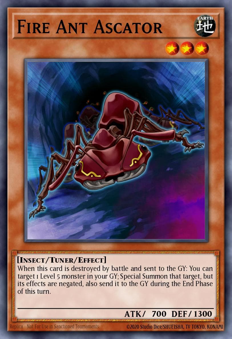 Fire Ant Ascator Legendary Duelists: Immortal Destiny card