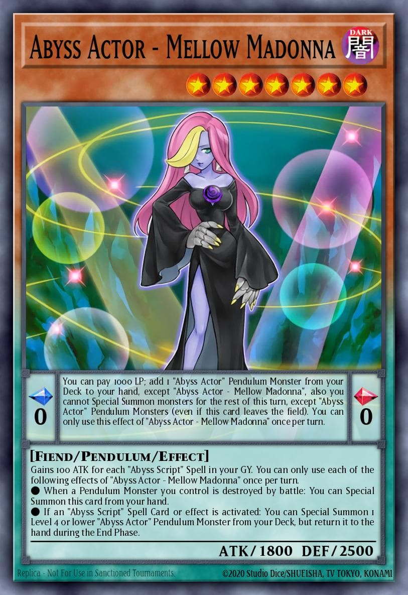 Abyss Actor - Mellow Madonna Legendary Duelists: Season 2 card