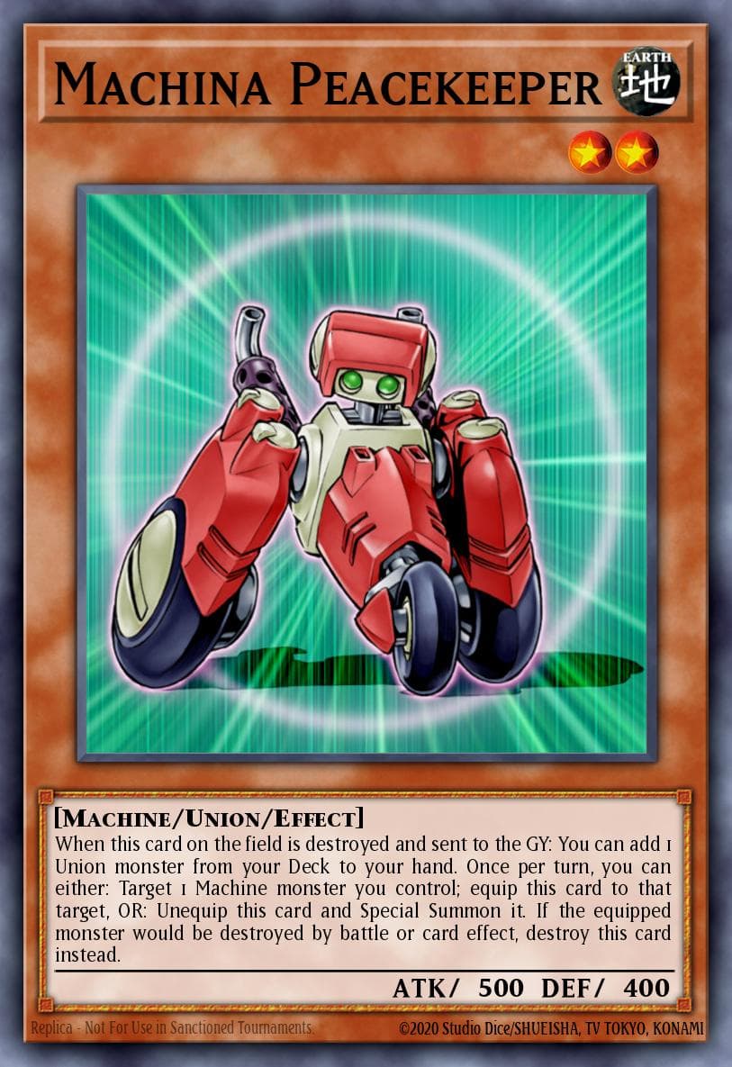 Machina Peacekeeper Speed Duel: Battle City Box card