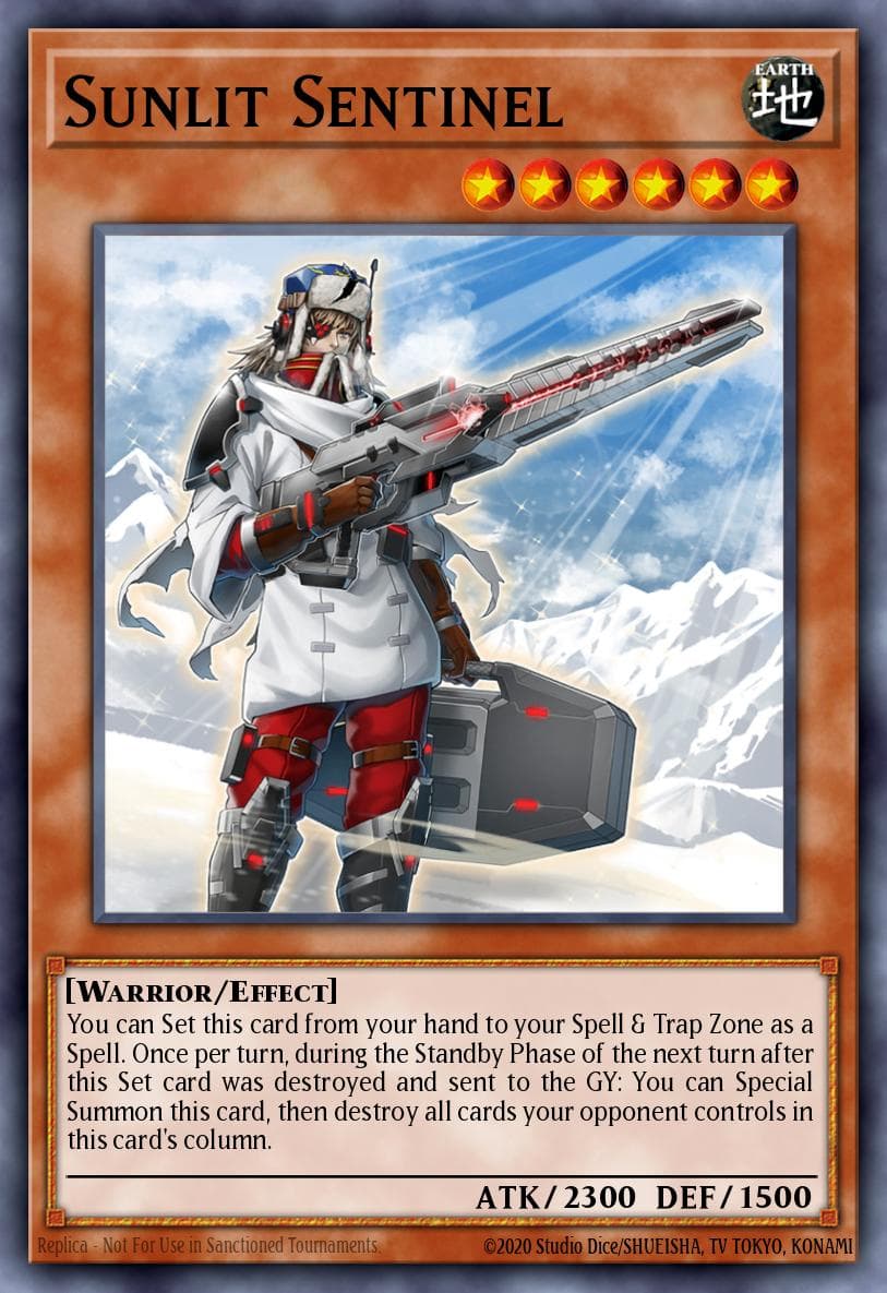 Sunlit Sentinel Dimension Force card
