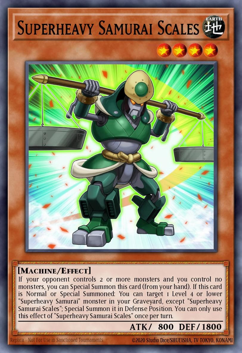 Superheavy Samurai Scales 2015 Mega-Tin Mega Pack card