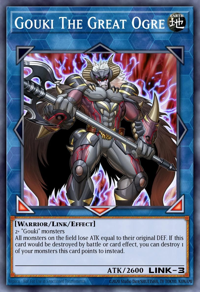 Gouki The Great Ogre Code of the Duelist Special Edition card