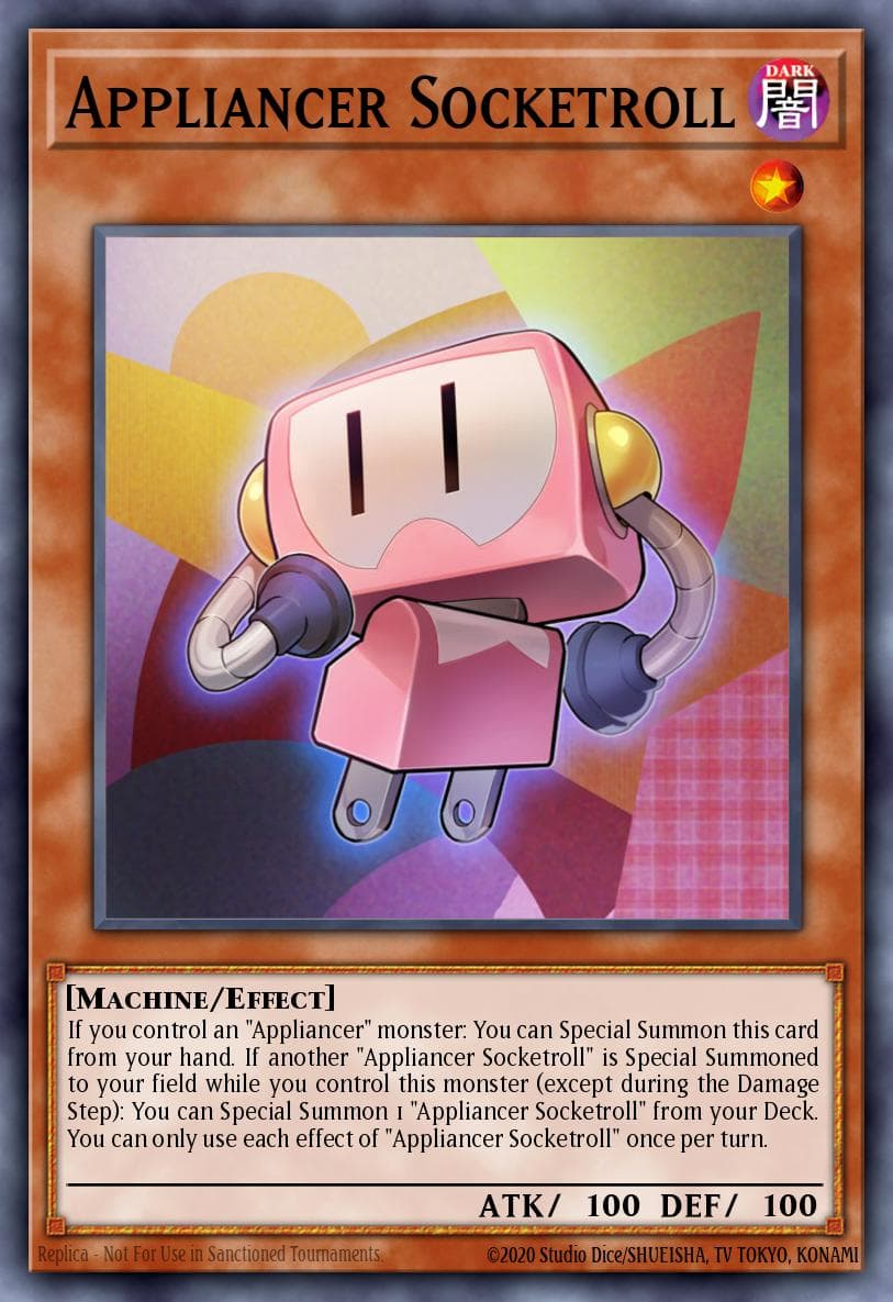 Appliancer Socketroll Battles of Legend: Armageddon card