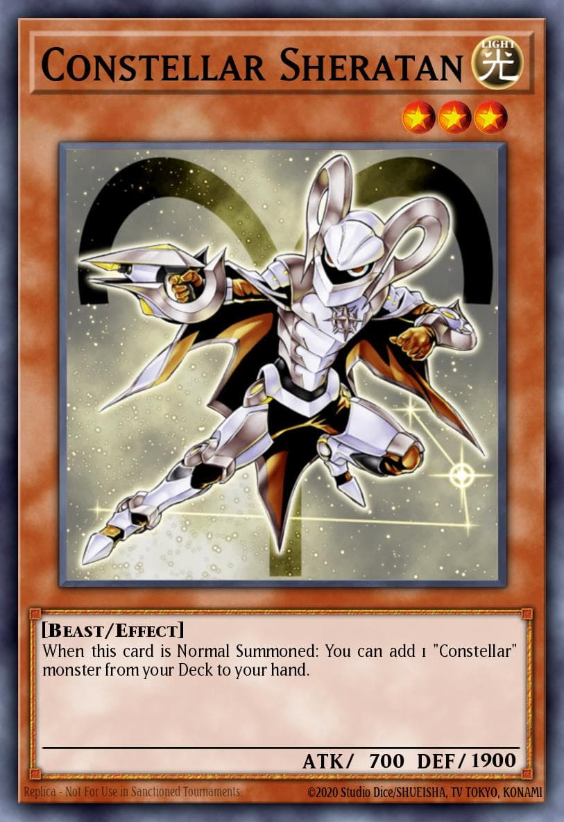Constellar Sheratan Duel Terminal 7b card