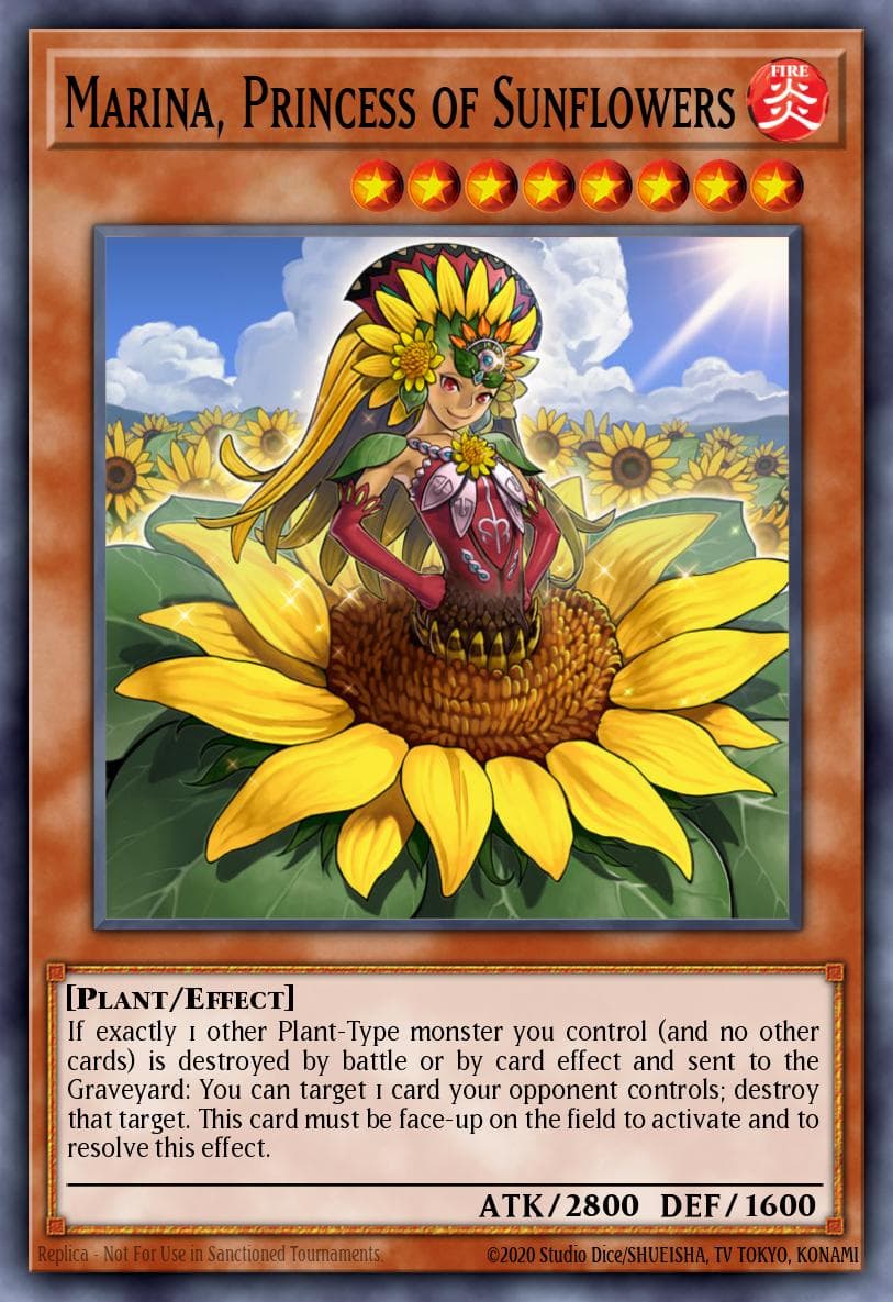 Marina, Princess of Sunflowers 2014 Mega-Tin Mega Pack card